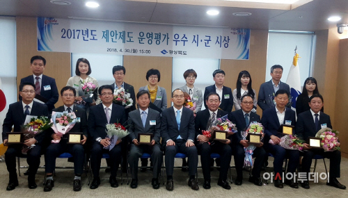 청도군,제안제도우수기관