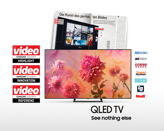 삼성 QLED TV 독일 비디오지 평가_정면(1)
