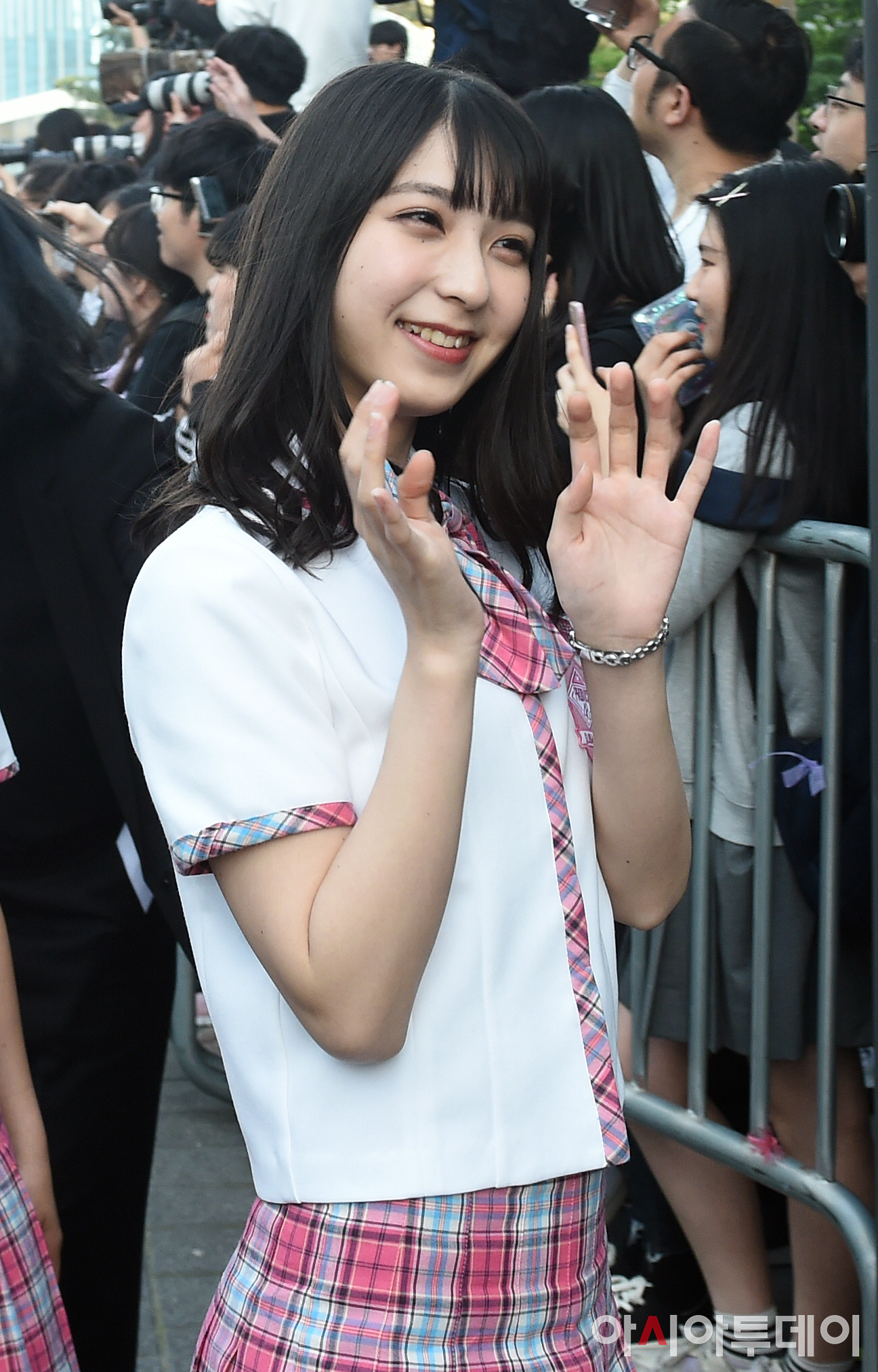 포토] HKT48 마츠오카 나츠미, 반가워요 - 아시아투데이