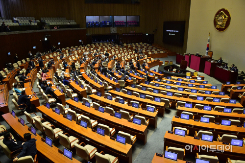 [포토] 본회의장 자유한국당 빈자리