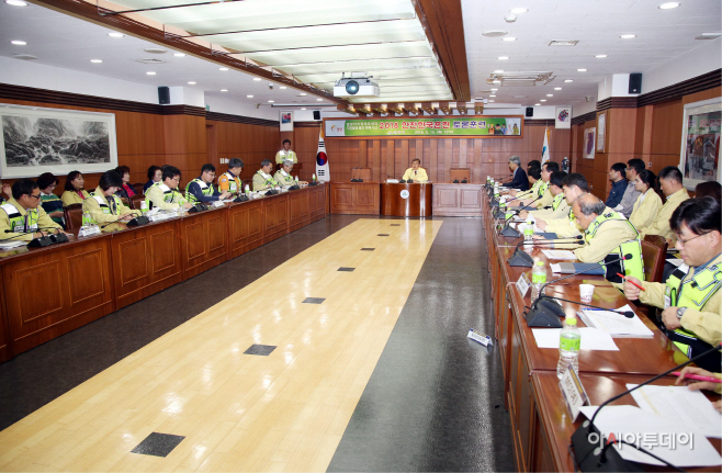 0516 밀양시, 2018년 재난대응 안전한국훈련 토론훈련 실시(1)