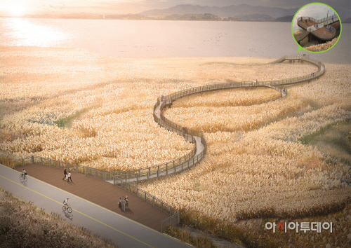 (29일) 서천군, 신성리갈대밭 새 단장 눈길 (조감도)