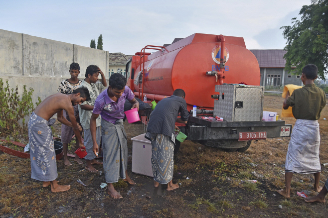 Indonesia Rohingya <YONHAP NO-2604> (AP)