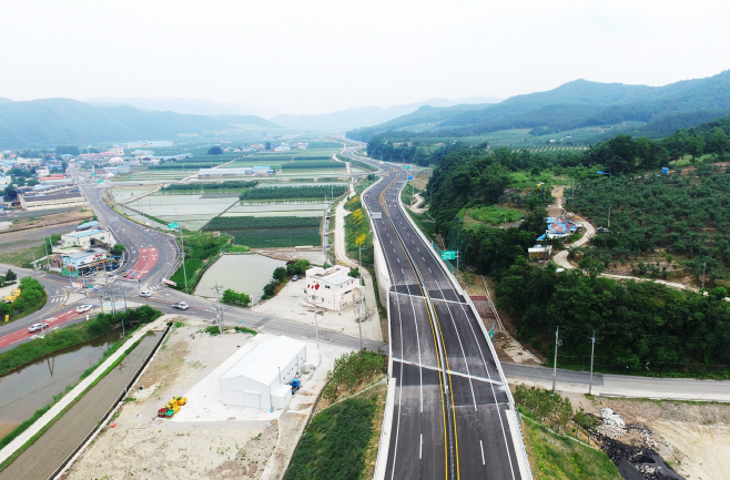 동안동IC에서 안동방향 연결 국도 개통