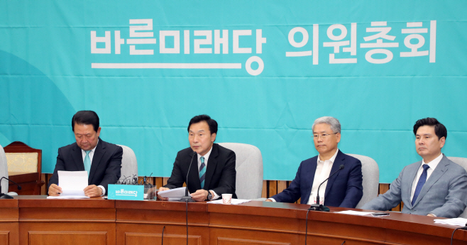 소감 말하는 손학규 선대위원장