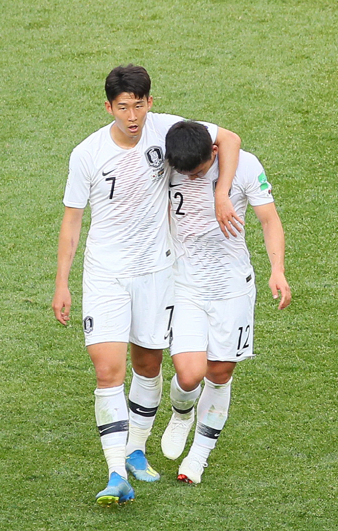 [월드컵] 손흥민, '네 잘못 아니야'
