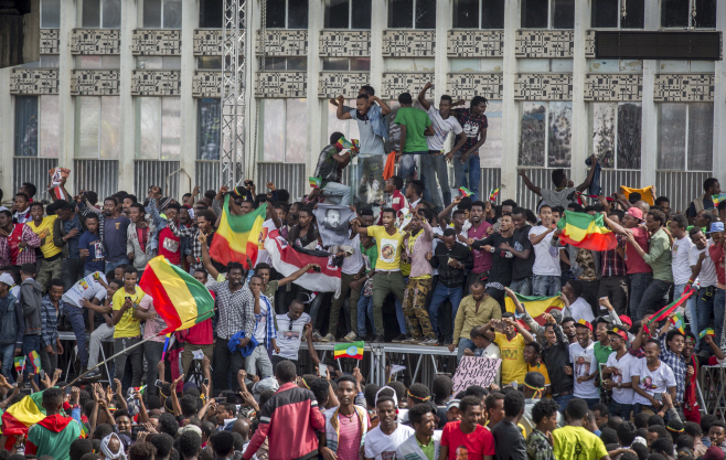 Ethiopia New Prime Minister <YONHAP NO-6553> (AP)