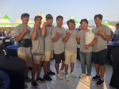 평택시청 요트팀 국제요트대회 우승
