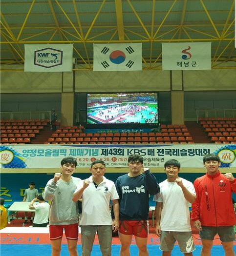 평택시청 레슬링팀 KBS배 전국레슬링대회 우승