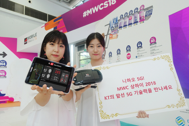 [KT사진1] MWC 상하이 2018 니하오 5G