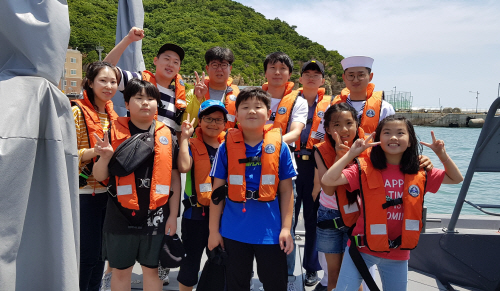 평택 해군 2함대, 미래의 해군 꿈나무 부대 견학