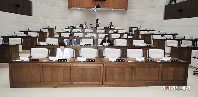 제8대 용인시의회 파행