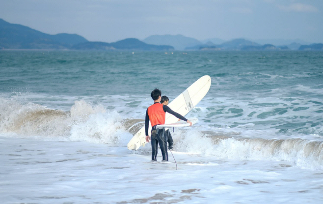 남열해수욕장 서핑강습