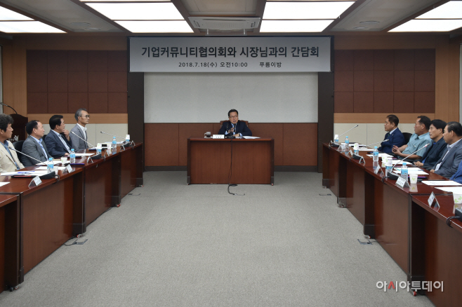 기업커뮤니티협의회 간담회 개최