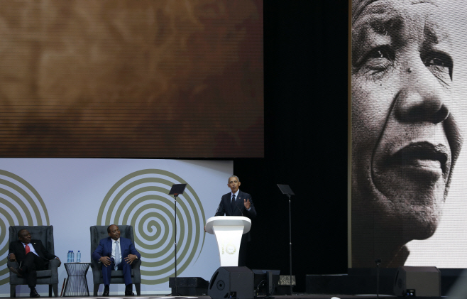 South Africa Obama Mandela Speech