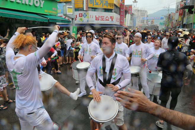 물축제 살수대첩물싸움퍼레이드