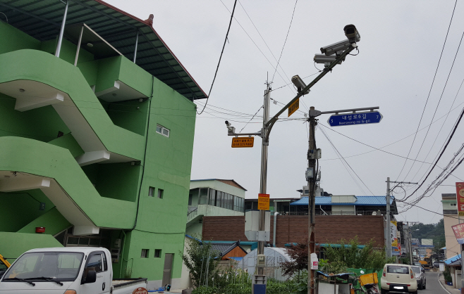 쓰레기불법투기방지 CCTV 설치