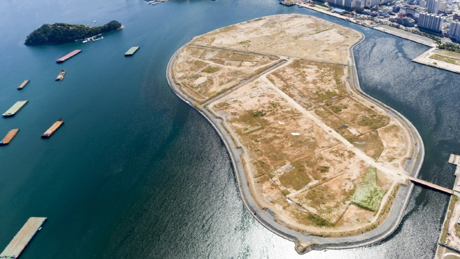 마산해양신도시 전경