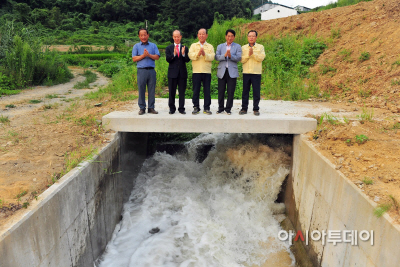 예산군, 가뭄 대비 공주보?예당저수지 도수로 가동