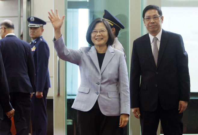 Taiwan President <YONHAP NO-5998> (AP)