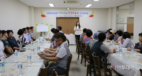 청도군미나리시식평가회개최