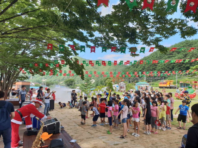 2018 한여름 분천 산타마을 폐장 (3)