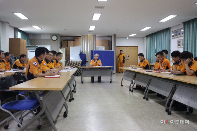 밀양소방서 상황판단회의2