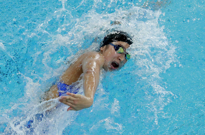 Indonesia Asian Games Swimming <YONHAP NO-2097> (AP)