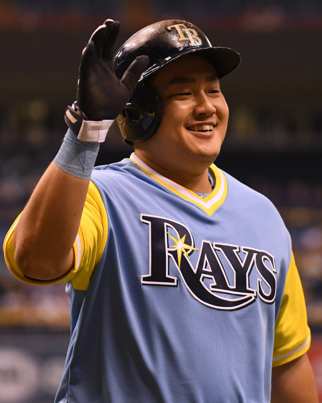BASEBALL-MLB-TB-BOS/ <YONHAP NO-1742> (USA TODAY Sports)