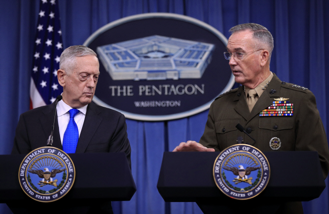 Pentagon Mattis Dunford