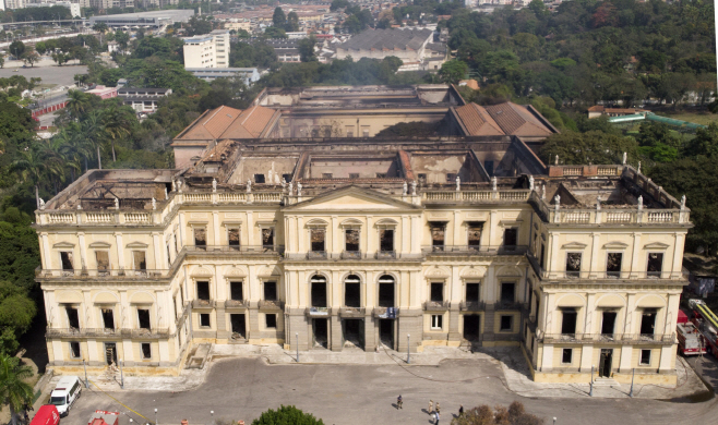 Brazil Rio Museum Fire