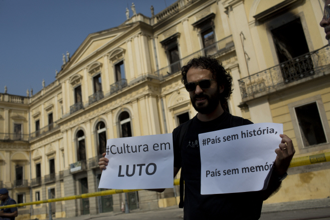 Brazil Rio Museum Fire