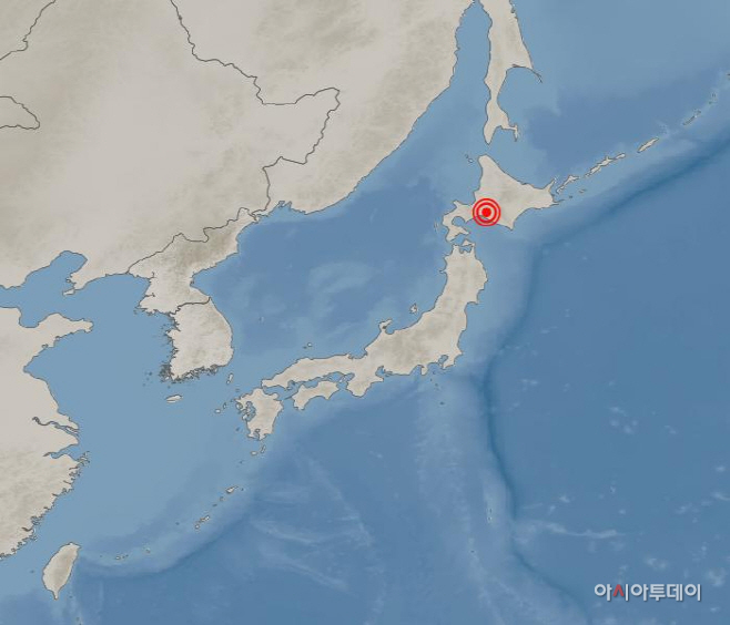 일본 홋카이도 삿포로 지진