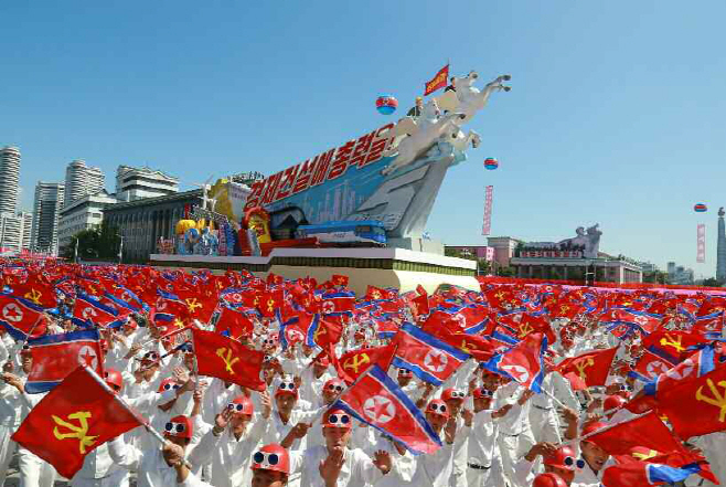 북한 정권수립 70주년 열병식