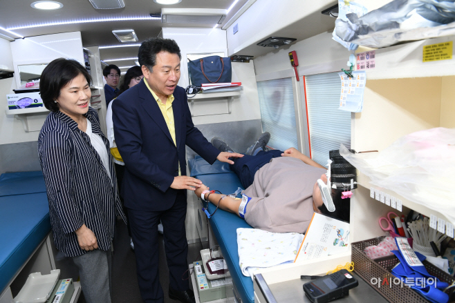 구리시, 공직자 솔선수범 사랑의 헌혈 행사