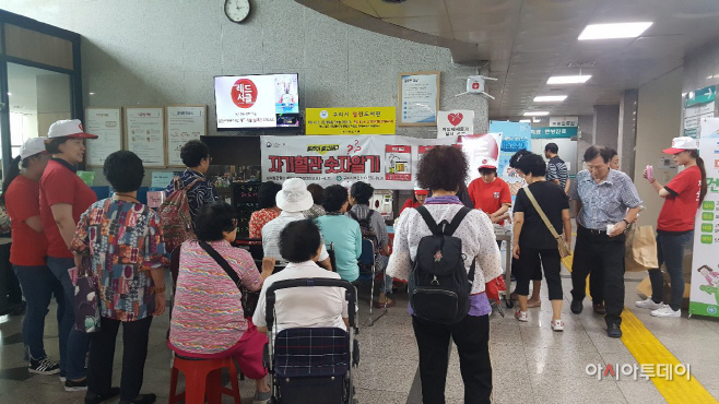 구리시, 심뇌혈관질환 예방 레드서클 캠페인 성황리에 마쳐