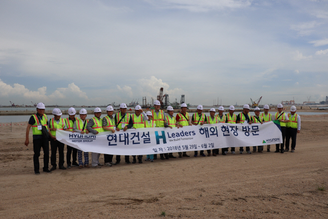 [첨부1-2]. 2018_현대건설_우수 협력업체 해외현장 견학사진