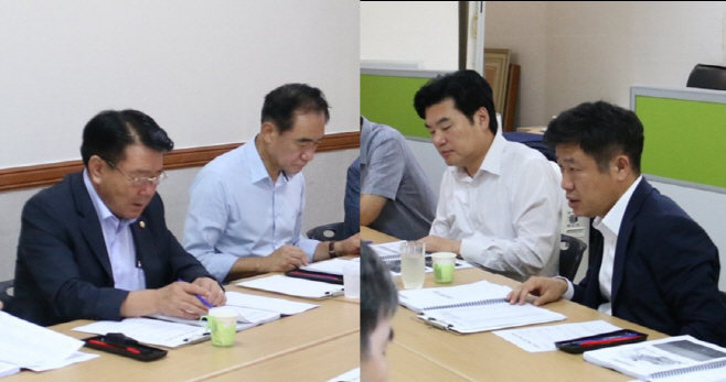 평택국비예산 확보위한 조찬 간담회 가져