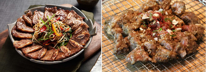 빅마마 LA갈비와 갈빗살