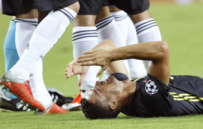 Spain Soccer Champions League <YONHAP NO-1418> (AP)