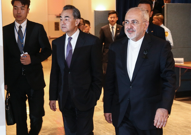 P5+1 and Iran foreign ministers meet to discuss nuclear deal in New York City, USA