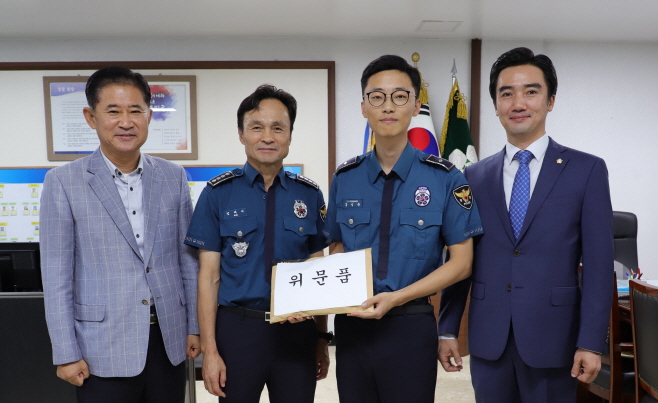 평택시의회, 이병배.정일구.강정구 의원 평택경찰서 의경 위문