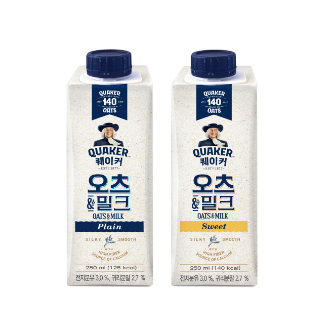 퀘이커 오츠&밀크 2종
