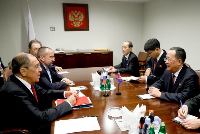 Russia's Foreign Minister Lavrov at 73rd session of UN General Assembly in USA
