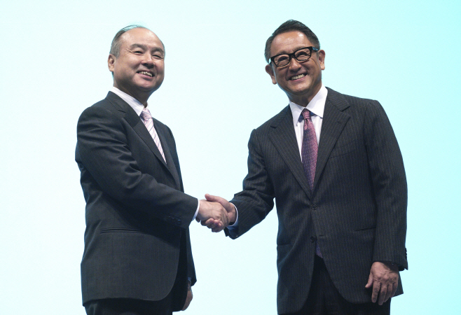 Japan SoftBank Toyota