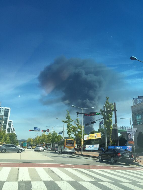 7일 오전 11경 경기도 고양시 덕양구 화전동 송유관공사 저유소