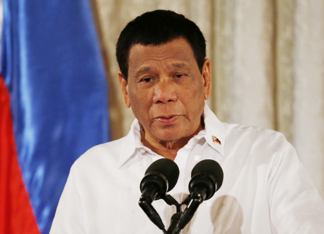 Philippines Duterte's Health <YONHAP NO-5271> (AP)