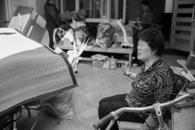 태풍피해 영덕주민(강구면 오포리 박혜숙 씨 68세)1