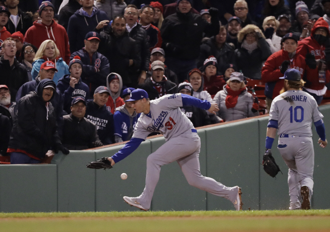 World Series Dodgers Red Sox Baseball <YONHAP NO-2977> (AP)