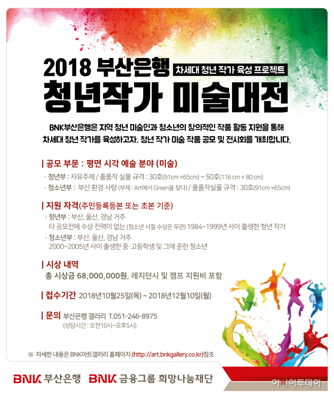 2018년 부산은행 청년 작가 미술 대전